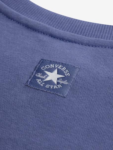 Relaxed boxy sweatshirt for girl navy blue 