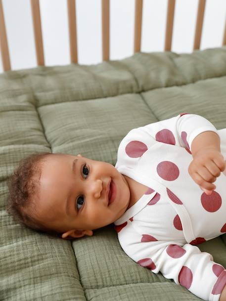 Pack of 5 Long Sleeve Bodysuits for Newborn Babies rosy 