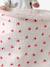 Blanket + Pillow for Dolls, in Cotton Gauze beige+caramel+printed pink+rose+White+yellow 