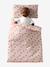 Blanket + Pillow for Dolls, in Cotton Gauze beige+caramel+printed pink+rose+White+yellow 