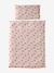 Blanket + Pillow for Dolls, in Cotton Gauze beige+caramel+printed pink+rose+White+yellow 