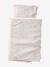 Blanket + Pillow for Dolls, in Cotton Gauze beige+caramel+printed pink+rose+White+yellow 
