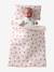 Blanket + Pillow for Dolls, in Cotton Gauze beige+caramel+printed pink+rose+White+yellow 