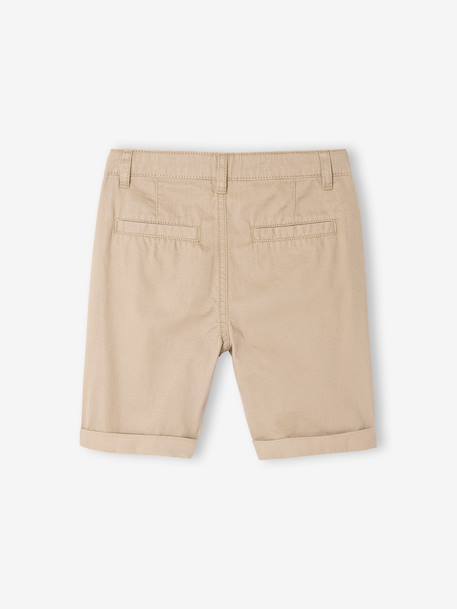 Chino Bermuda Shorts for Boys beige+BLUE MEDIUM SOLID WITH DESIGN+green+grey blue+red+sandy beige 