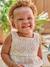 Crochet playsuit for baby girls vanilla 