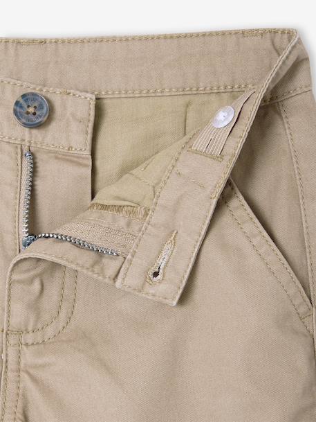 Chino Bermuda Shorts for Boys beige+BLUE MEDIUM SOLID WITH DESIGN+green+grey blue+red+sandy beige 