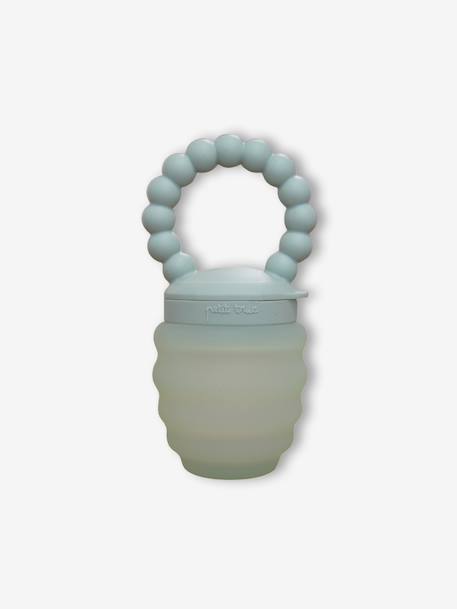 Petit Bout Feeder by PETIT TRUC green+rose+white 