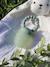 Petit Bout Feeder by PETIT TRUC green+rose+white 