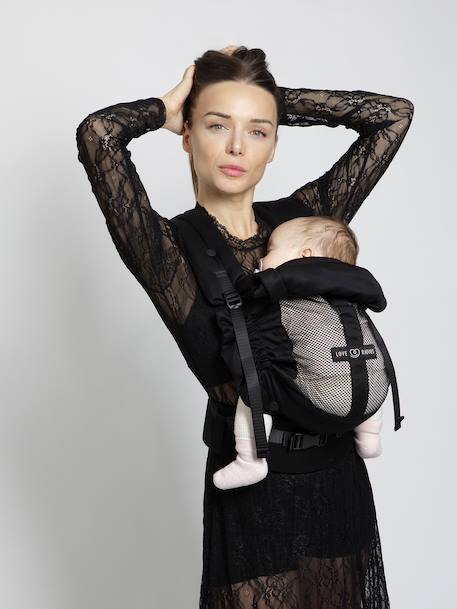 PhysioCarrier 2 LOVE RADIUS baby carrier black+grey 