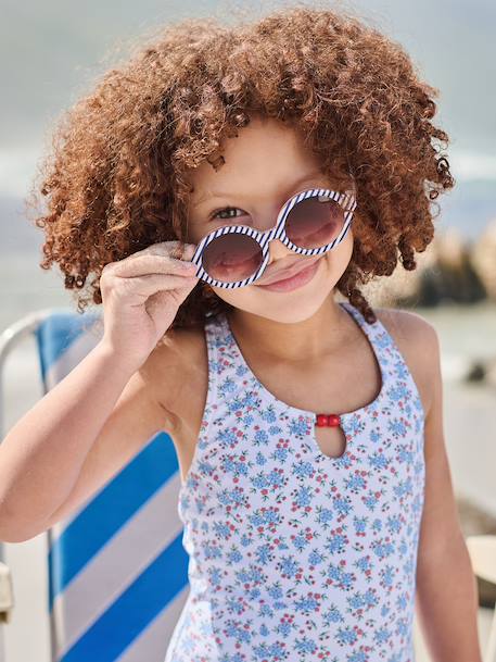 Swimsuit for Girls sky blue 