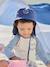 Bucket Hat with Detachable Neck Warmer, for Babies indigo 