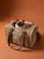 Animal carrier backpack striped beige 