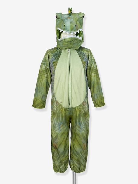 T-Rex costume jumpsuit green 