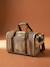 Animal carrier backpack striped beige 