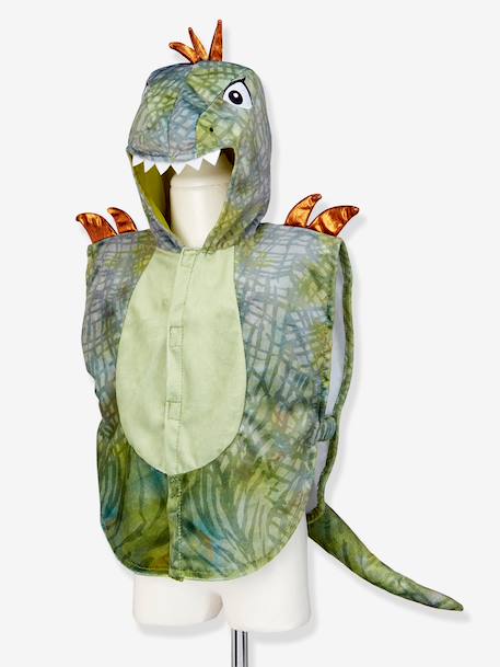 T-Rex baby dress up cape green 
