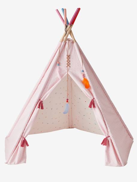 Reversible Teepee, Petite Sioux - Wood FSC® Certified Light Pink 