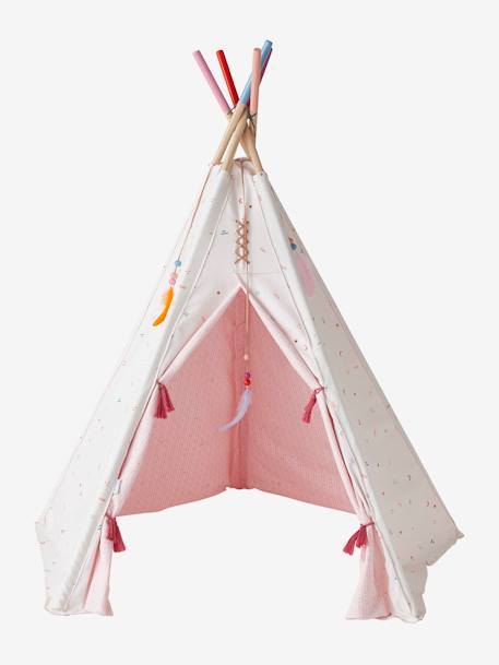 Reversible Teepee, Petite Sioux - Wood FSC® Certified Light Pink 
