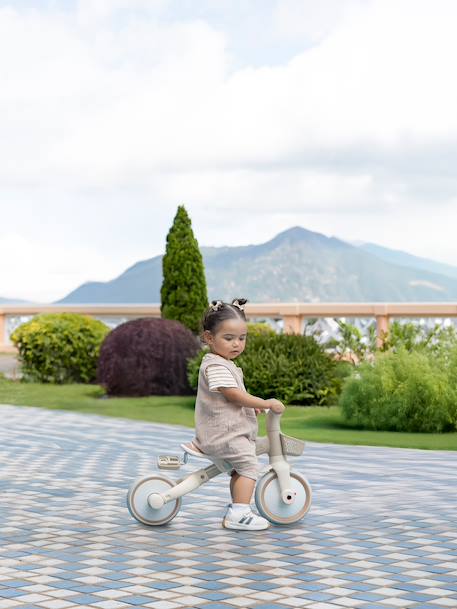 Learning Trike ride-on toy - 2-in-1 Tricycle - GLOBBER olive+taupe 