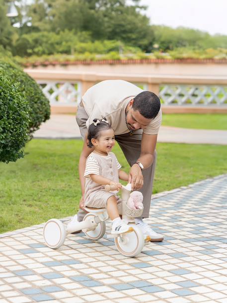 Learning Trike ride-on toy - 2-in-1 Tricycle - GLOBBER olive+taupe 