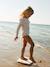 Long-sleeved swim T-shirt light pink 