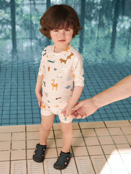 Swimsuit for baby beige 