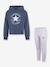 Hooded sweatshirt and leggings navy blue 