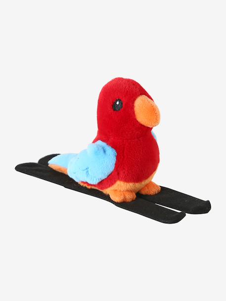Parrot plush slap band red 