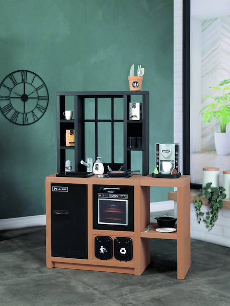 Loft kitchen brown 