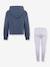 Hooded sweatshirt and leggings navy blue 