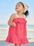 Baby girls' dress and bandana set raspberry pink 