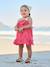 Baby girls' dress and bandana set raspberry pink 