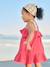 Baby girls' dress and bandana set raspberry pink 