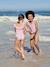 Swimsuit with frills multicoloured 