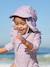 Girls' UV protective cap ecru 