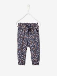 Printed Trousers with Elasticated Waistband for Babies