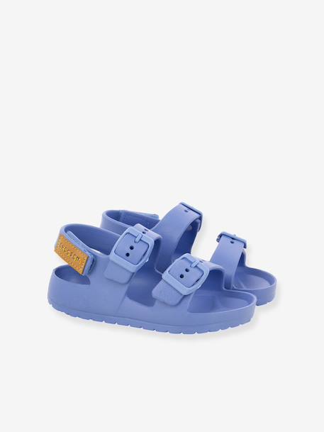 Surfy Buckles sandals sky blue+violet 