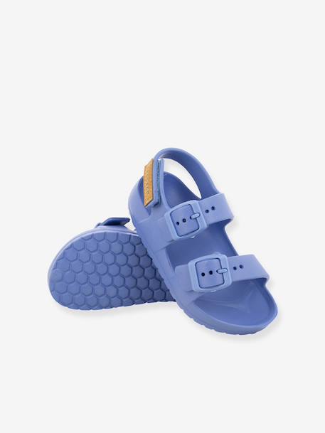 Surfy Buckles sandals sky blue+violet 