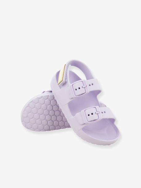 Surfy Buckles sandals sky blue+violet 