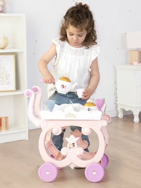 XL princess tea set trolley rose 