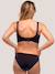 Seamless Padded Bra, Maternity & Nursing Special by CARRIWELL Black 
