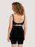 Maternity & Nursing Bra with Shape Memory, by CARRIWELL Beige+Black 