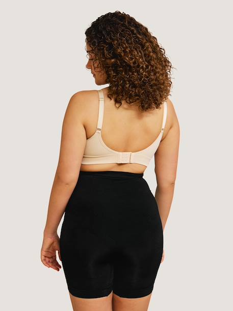 Maternity & Nursing Bra with Shape Memory, by CARRIWELL Beige+Black 
