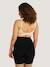 Maternity & Nursing Bra with Shape Memory, by CARRIWELL Beige+Black 
