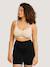 Maternity & Nursing Bra with Shape Memory, by CARRIWELL Beige+Black 