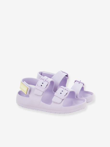 Surfy Buckles sandals sky blue+violet 