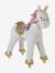 Horse on Wheels in FSC® Wood Big Horse+Small Horse+white 