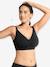 Padded Seamless Bra, Maternity & Nursing Special, GelWire® by CARRIWELL Black 