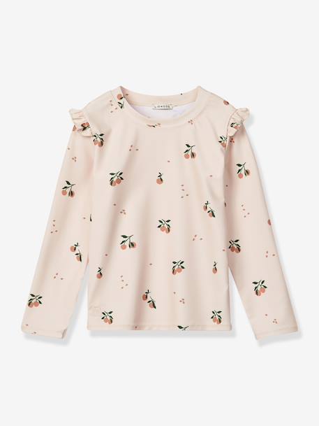 Printed swim T-shirt light pink 
