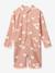 Long-sleeved swimsuit beige+rose 