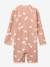 Long-sleeved swimsuit beige+rose 